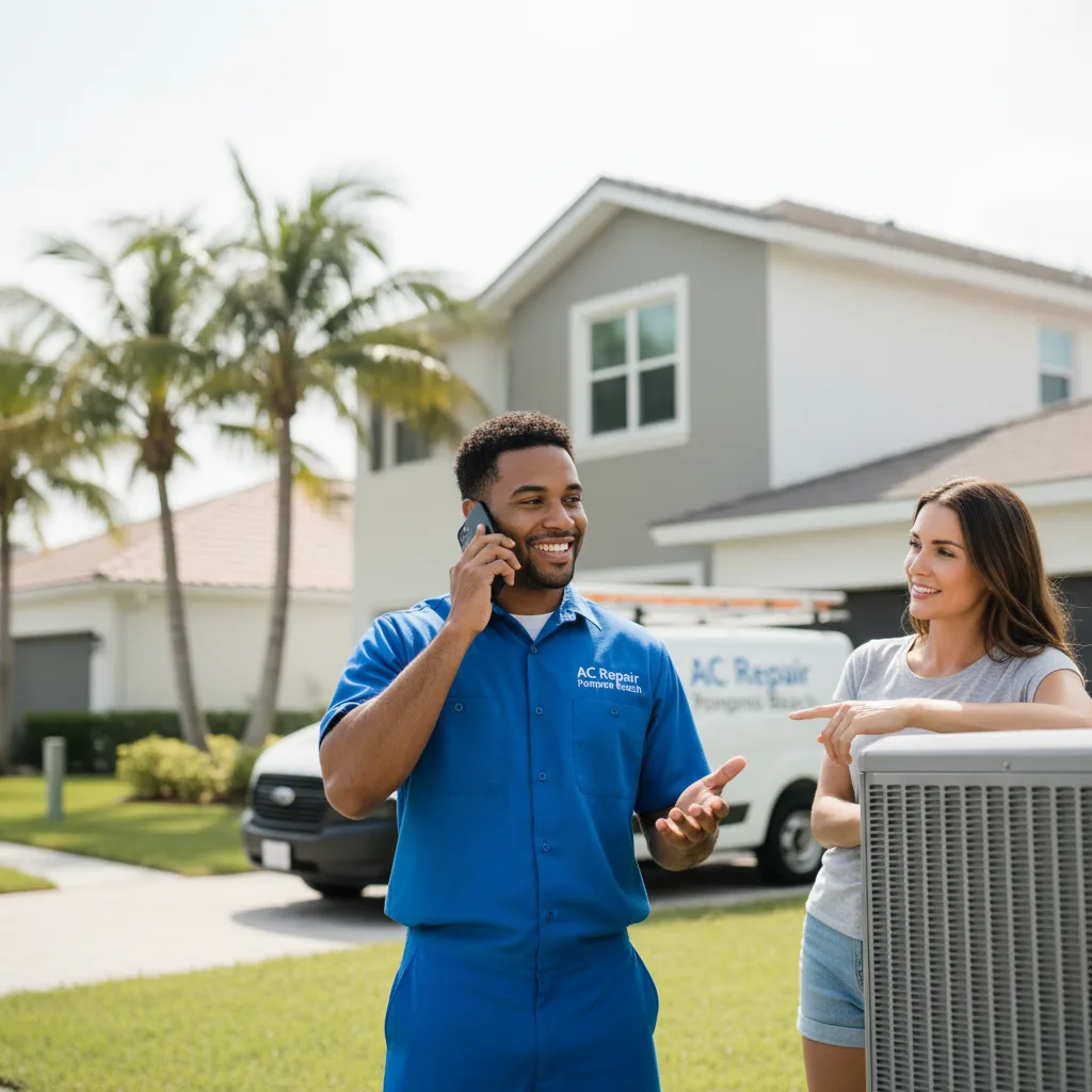 AC Repair Pompano Beach customer support in Como